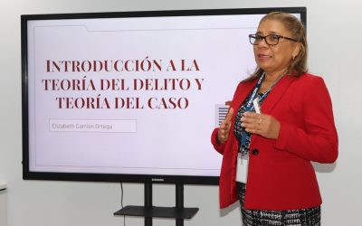 Realizan jornada académica hechos jurídicamente relevantes en la imputación