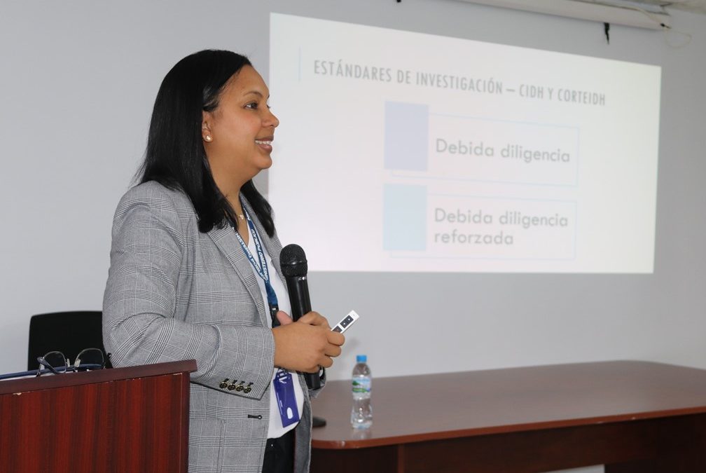 Se llevo a cabo el curso Protocolo de Investigación de Muertes Violentas de Mujeres por Razones de Género