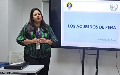 Capacitan a funcionarios sobre los acuerdos de pena y de colaboración