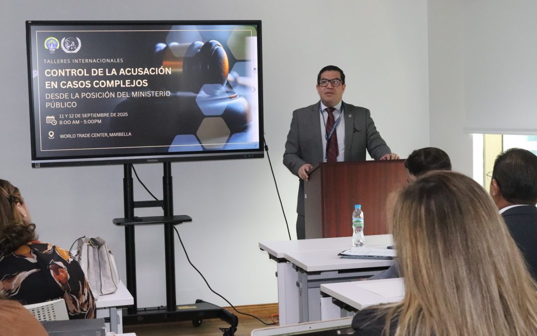 Inauguran taller Internacional sobre fase intermedia en casos complejos