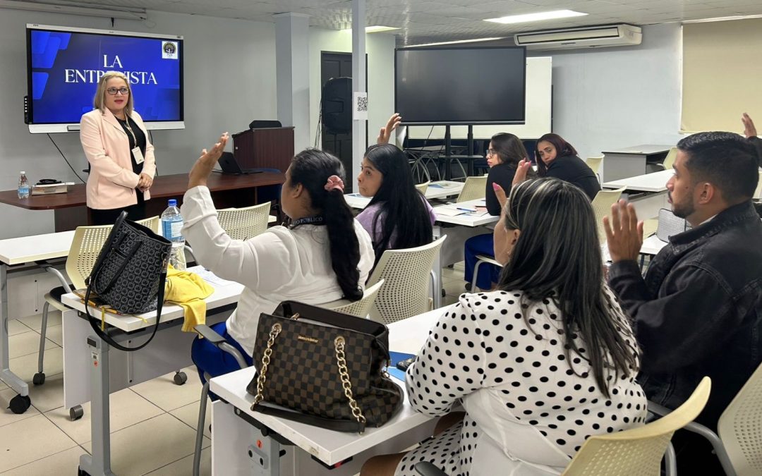 Realizan jornada de capacitación Recepción de Denuncias y Técnicas de Entrevista