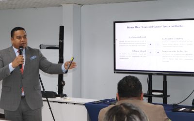 Instituto Superior de Formación de Fiscales fortalece conocimientos sobre estándares probatorios en el proceso penal