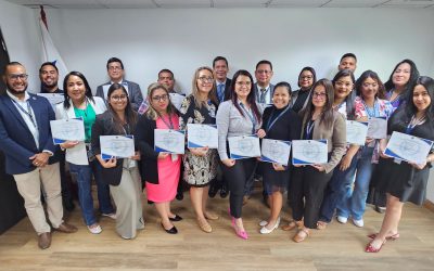 Se realiza capacitación sobre Delitos de Pandillerismo