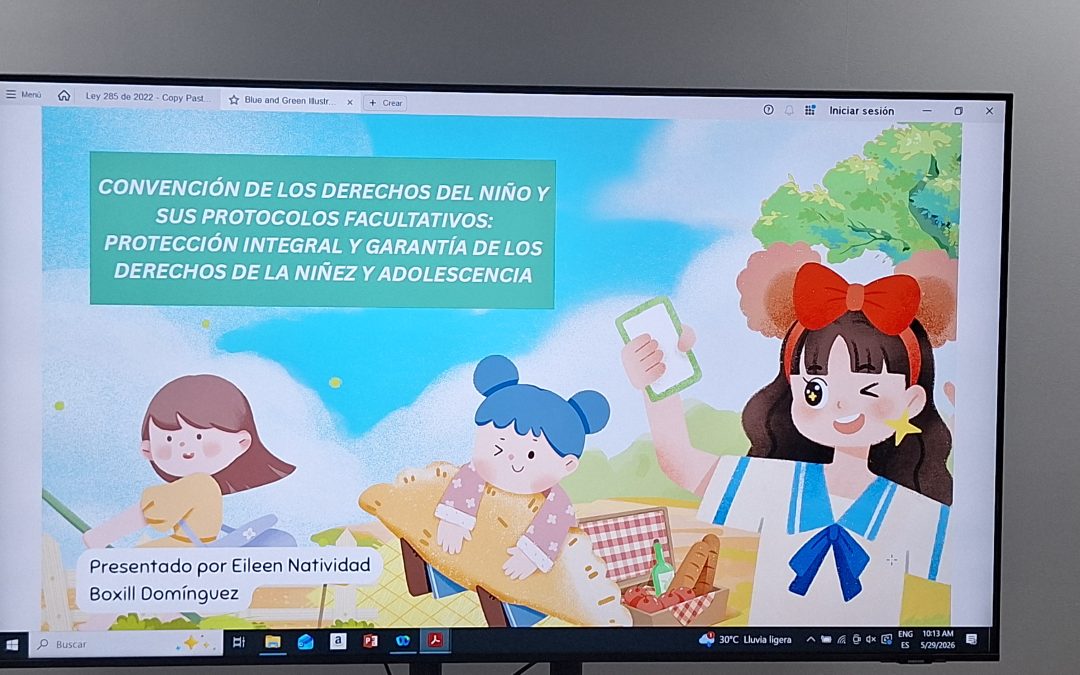 Capacitación: Convención de los Derechos del niño y protocolos facultativos