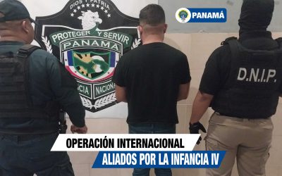 Aprehenden a tres personas en la Operación Internacional Aliados por la Infancia IV