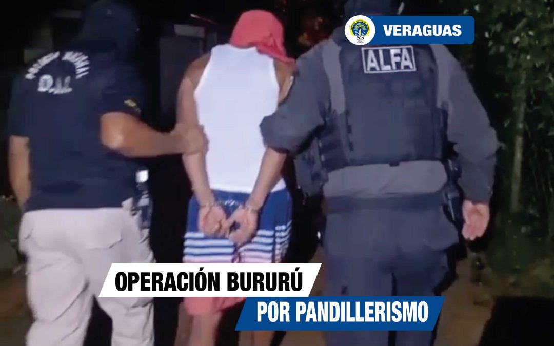 Revocan el arresto domiciliario para cuatro personas por el delito de pandillerismo aprehendidas en la operación “Bururú”