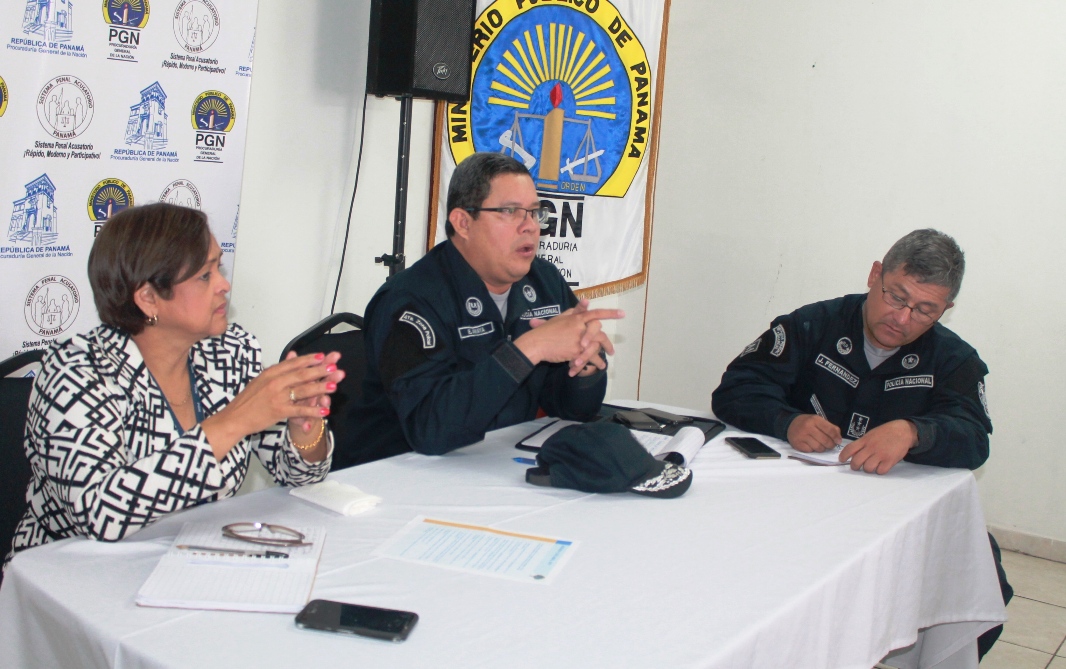 Ministerio Público en Chiriquí y autoridades de entidades de seguridad coordinan acciones