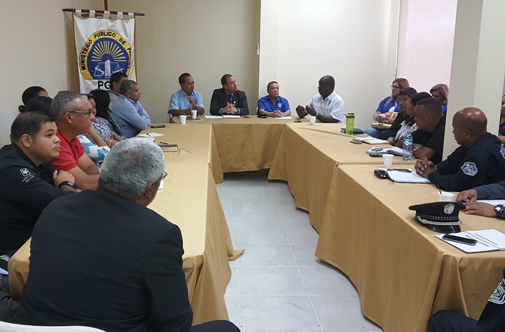 MP se reúne con Órgano Judicial y brazos auxiliares