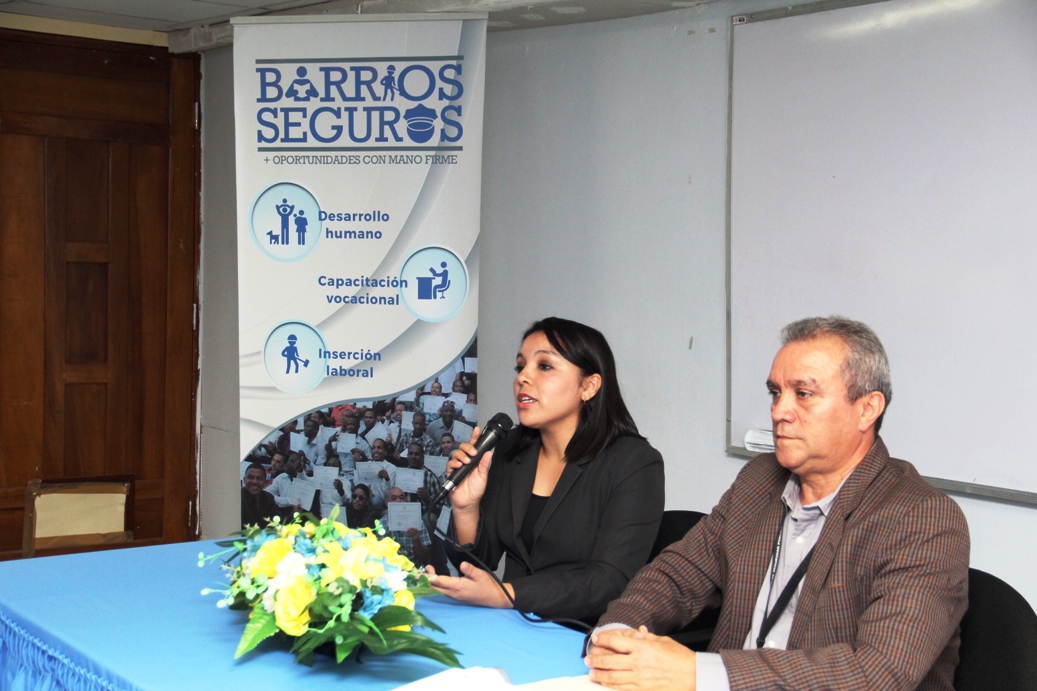 CONAPREDES realiza seminario para técnicos del Programa Barrios Seguros