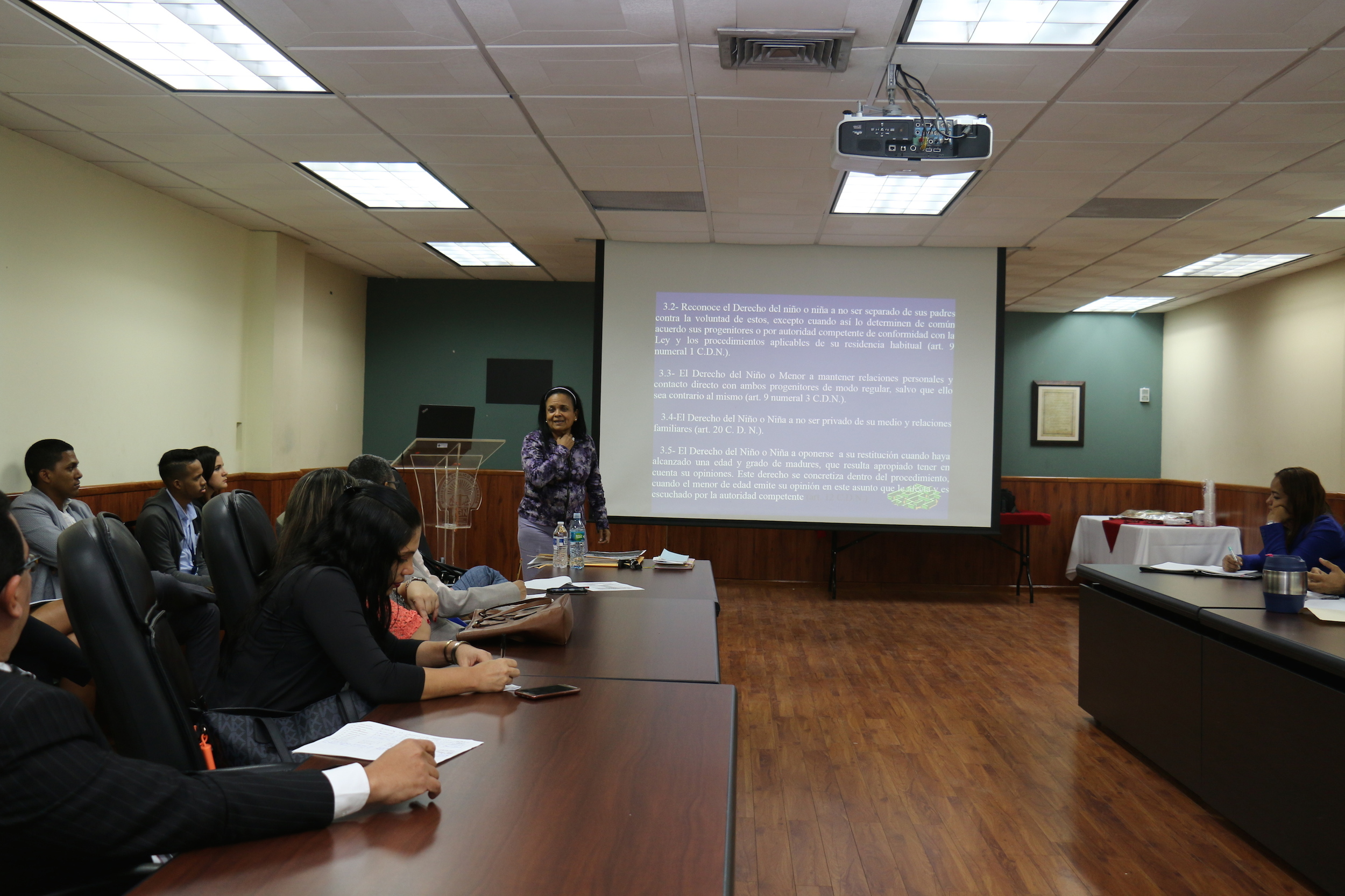 Realizan capacitación sobre la «Restitución Internacional de Menores y sus Efectos»