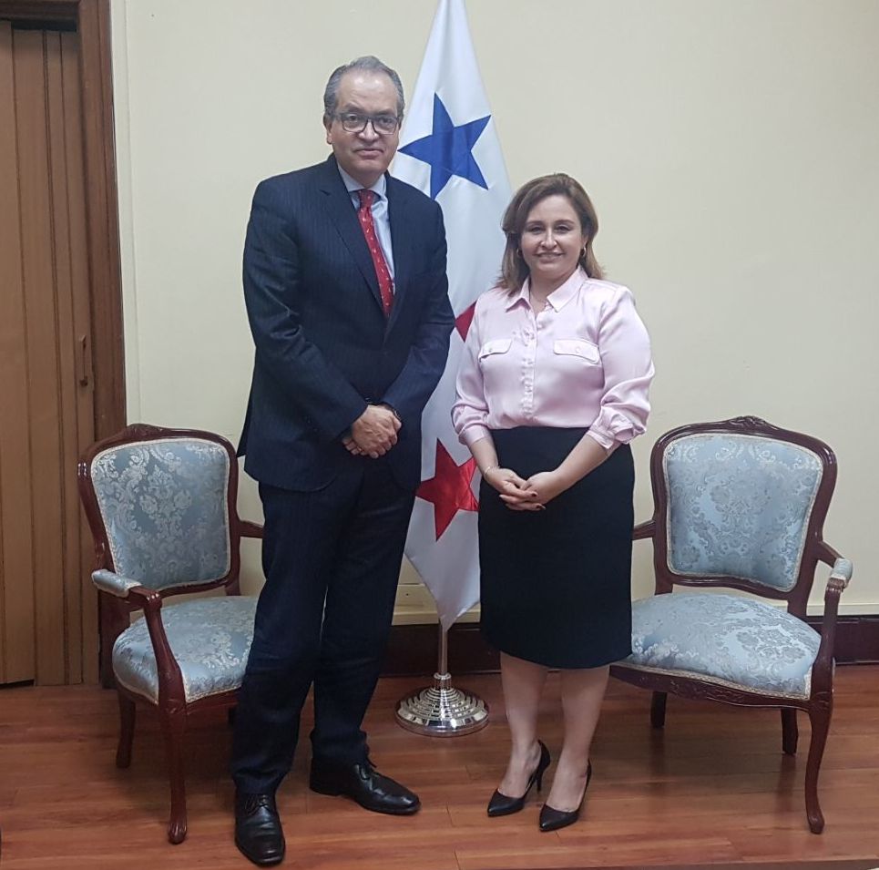 Jefa del Ministerio Público recibe visita de cortesía del Procurador General de Colombia