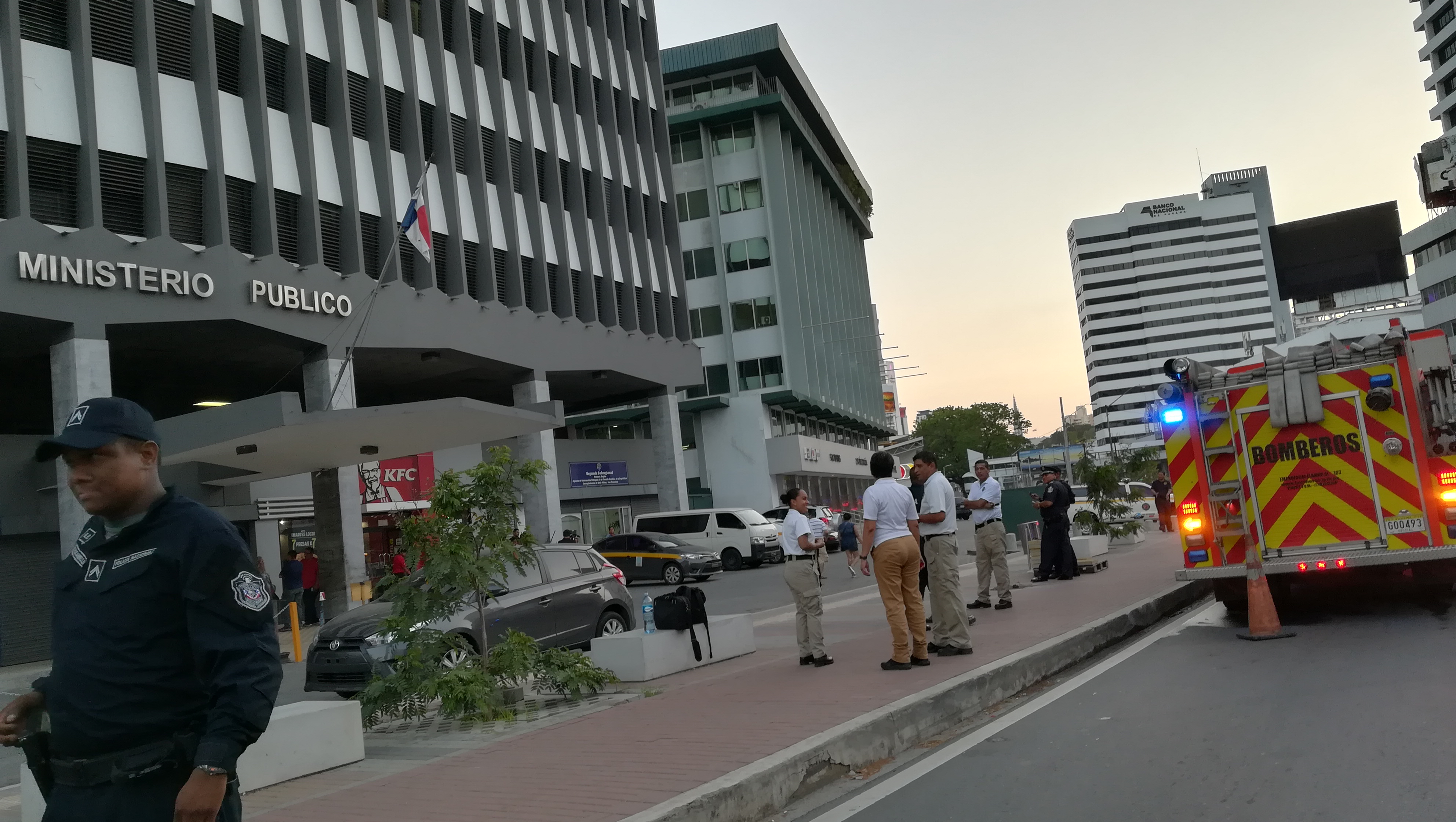 MP informa de atención oportuna de un conato de incendio en Avesa