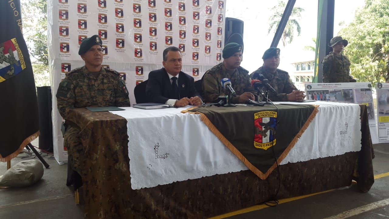 MP y Senafront decomisan 114 paquetes de sustancias ilícitas en Darién