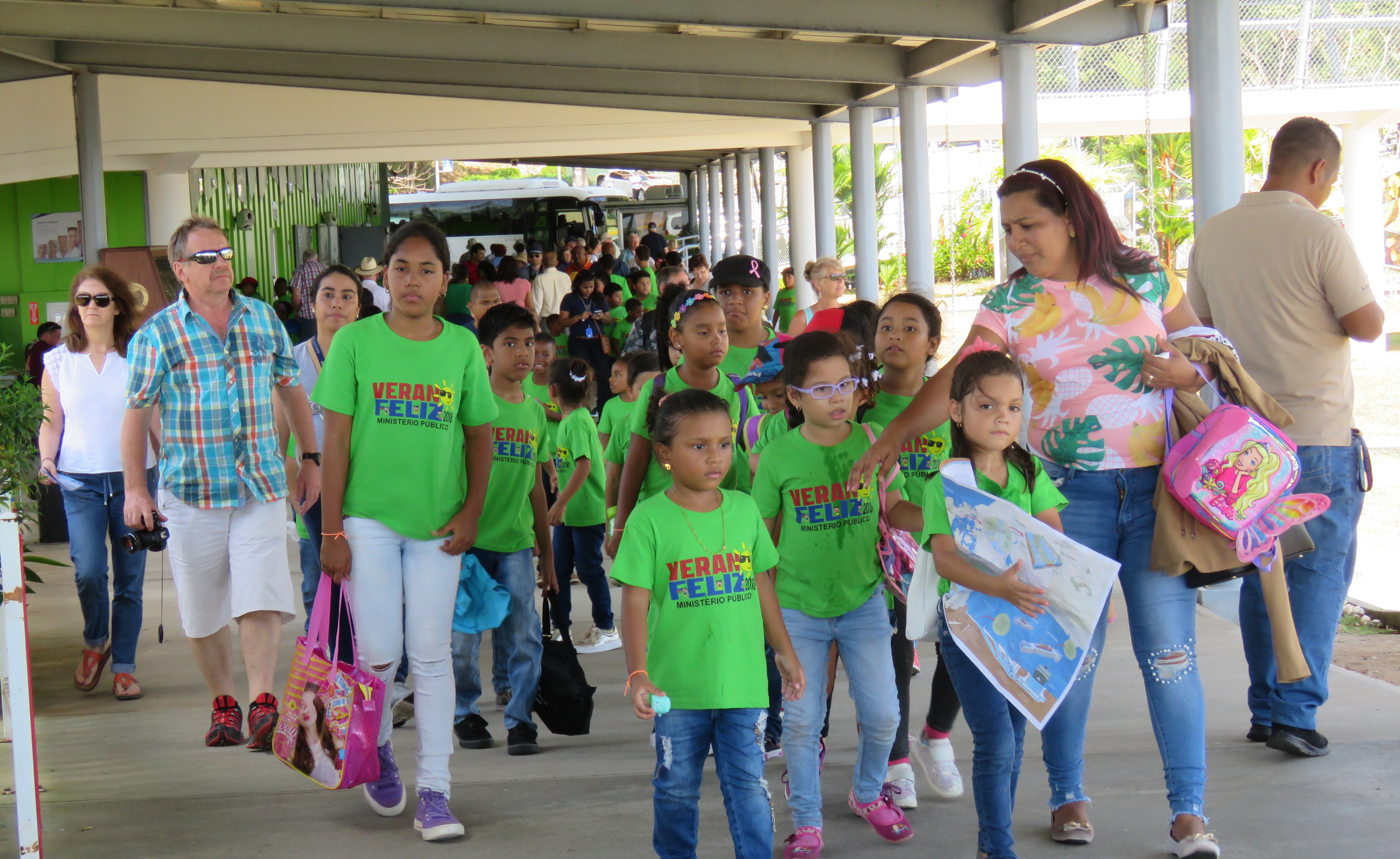 Hijos de colaboradores del Ministerio Público participan del «Verano Feliz MP-2018»
