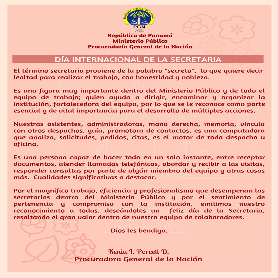 Día Internacional de la Secretaria