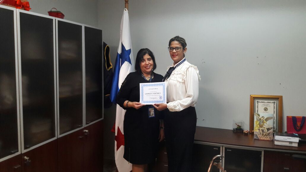 Diploma al mérito en Chiriquí