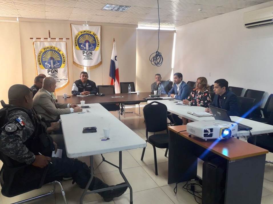 Ministerio Público establece estrategias de trabajo con entidades de seguridad