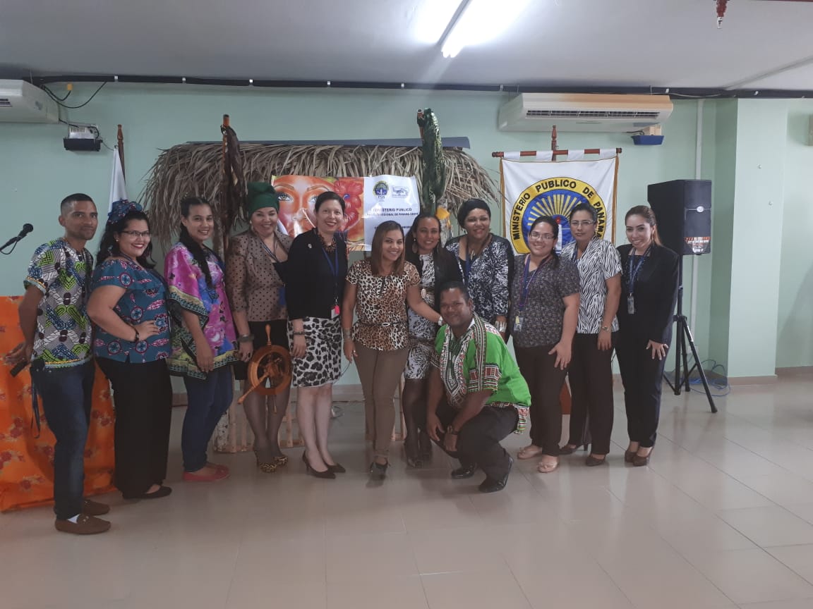 Fiscalía Regional de Panamá Oeste cierra con éxito Mes de la Etnia Negra