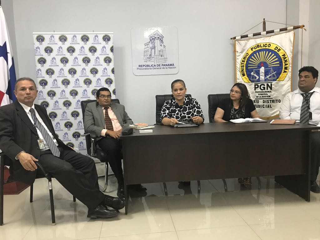 Fiscal Superior de Los Santos se reúne con Jueces, Defensoría Pública y Oficina Judicial