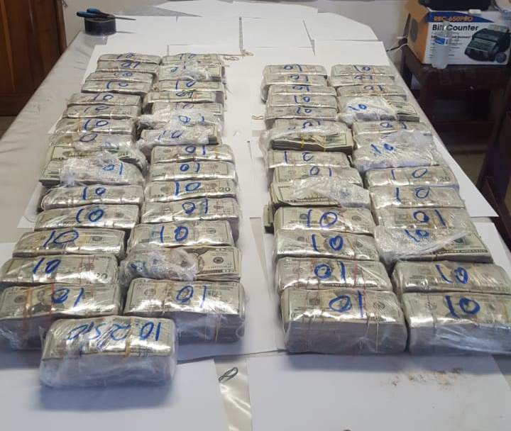 Más de un millón de balboas se han incautado en Chiriquí, relacionados al blanqueo de capitales