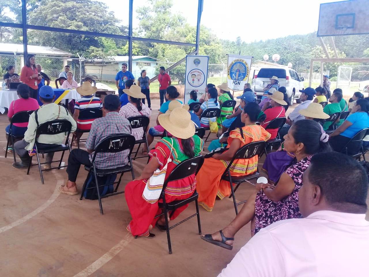 En comarca Ngäbe Buglé, Ministerio Público realiza sensibilización