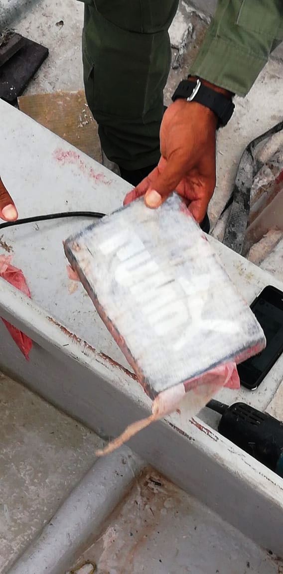 Se decomisan 192 paquetes de droga