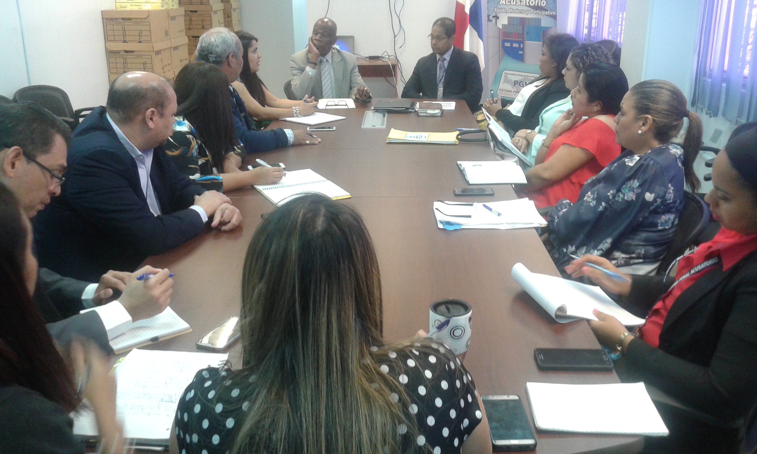 Fiscales y defensores públicos de San Miguelito coordinan acciones para agilizar procesos