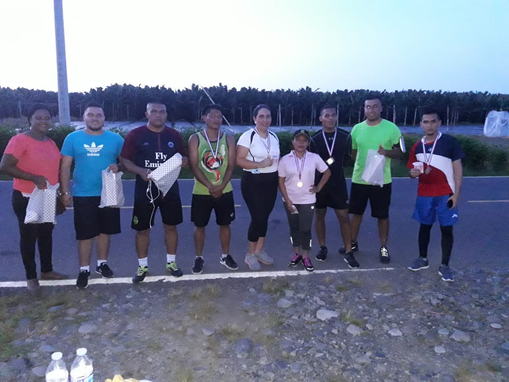 Premiación del «Running For Health» en Bocas del Toro