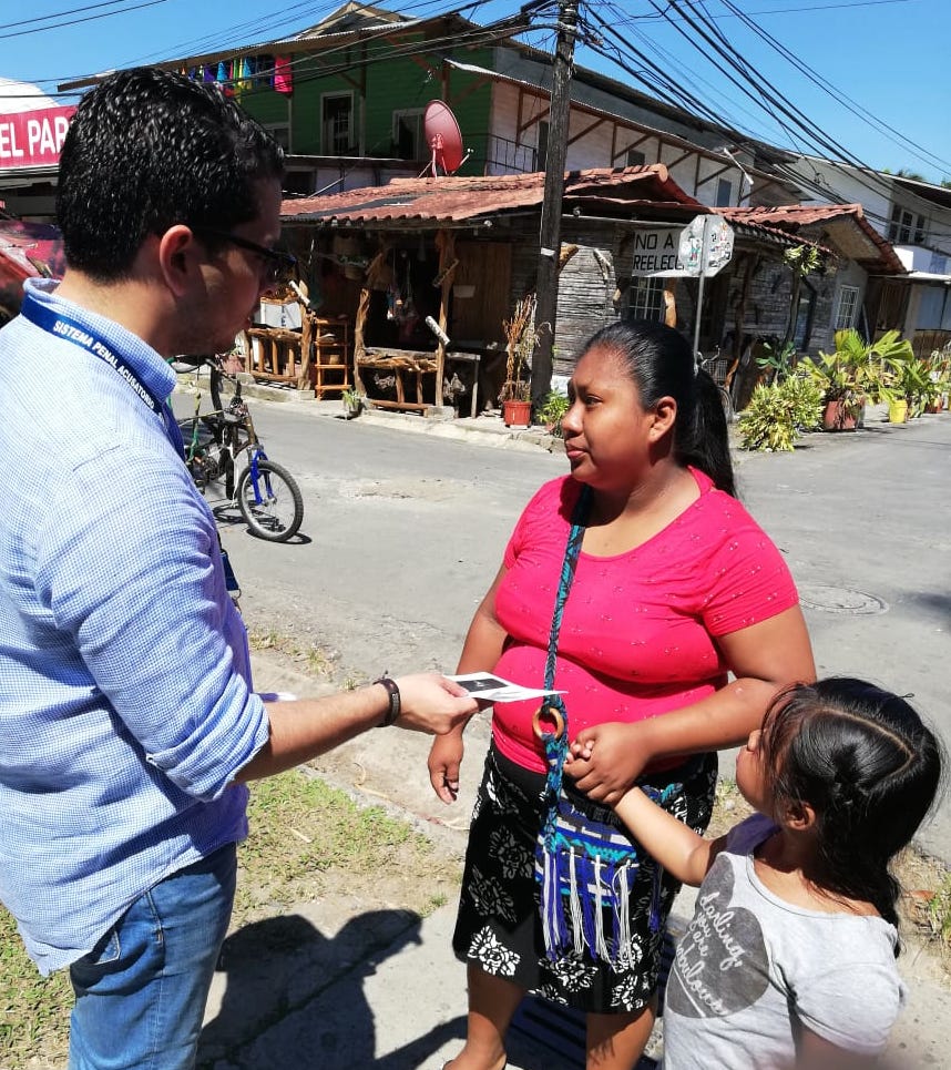 En Isla Colón, Ministerio Público imparte docencia sobre prevención de delitos