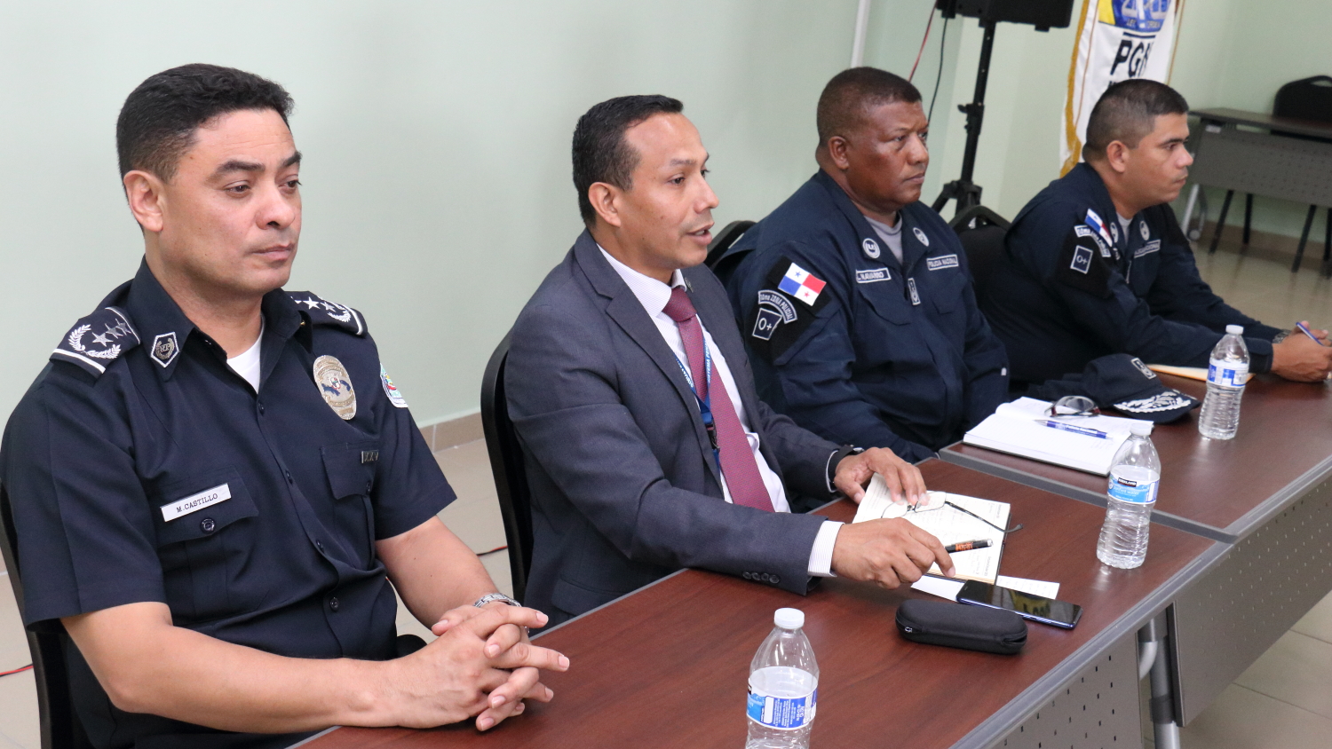 Reunión de coordinación entre Fiscales y Jefes de la Zona Policial de La Chorrera