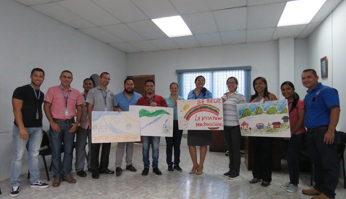 Visita a la Personería de Calobre