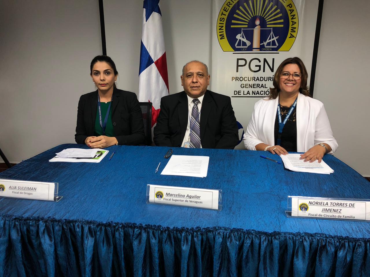 Fiscalía Regional de Veraguas rinde informe