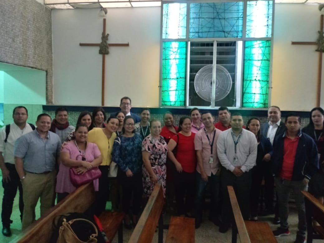 Misa en conmemoración al mes de la cinta rosada y celeste en Chiriquí