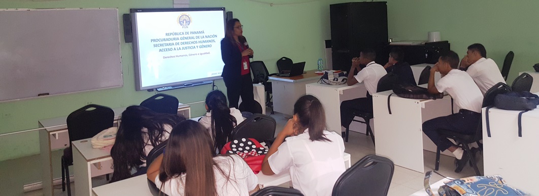 Ministerio Público realiza Jornada de Sensibilización a Estudiantes del IPT Juan Díaz