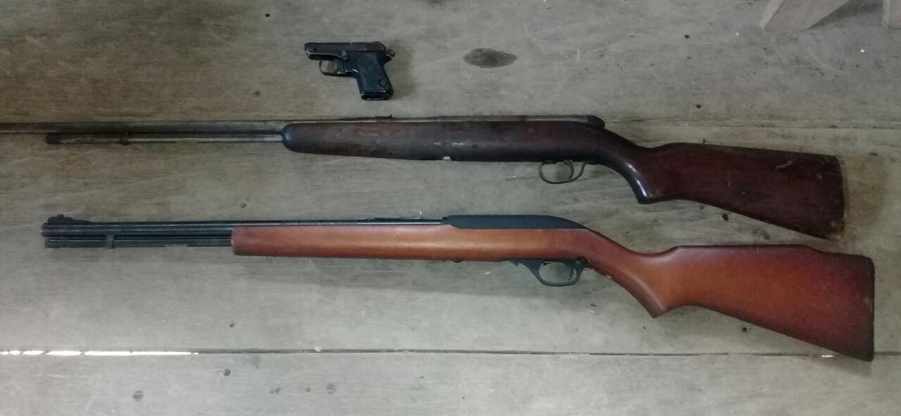 En allanamientos sacan de circulación armas de fuego en Bocas del Toro