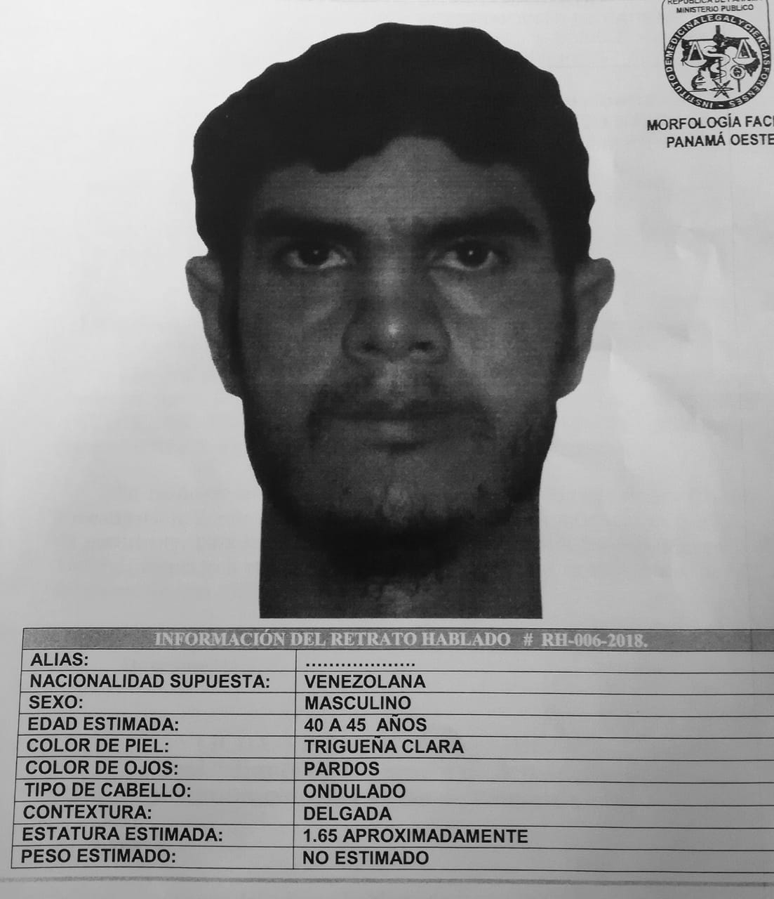 MP pide a la ciudadanía información de sujeto investigado por violación