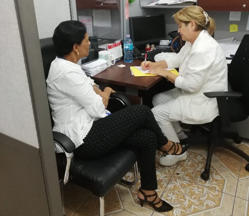 Atención a funcionarios del MP dentro de programa de salud ocupacional