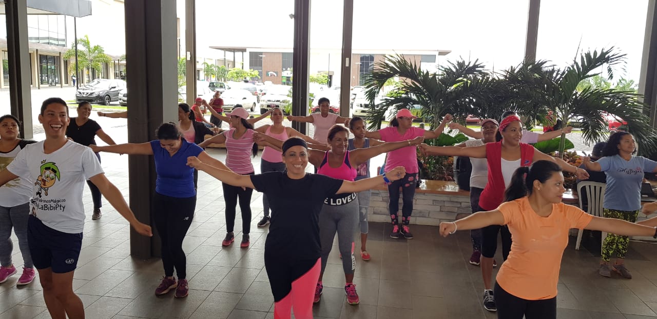 Participación del Ministerio público en la maratón zumba