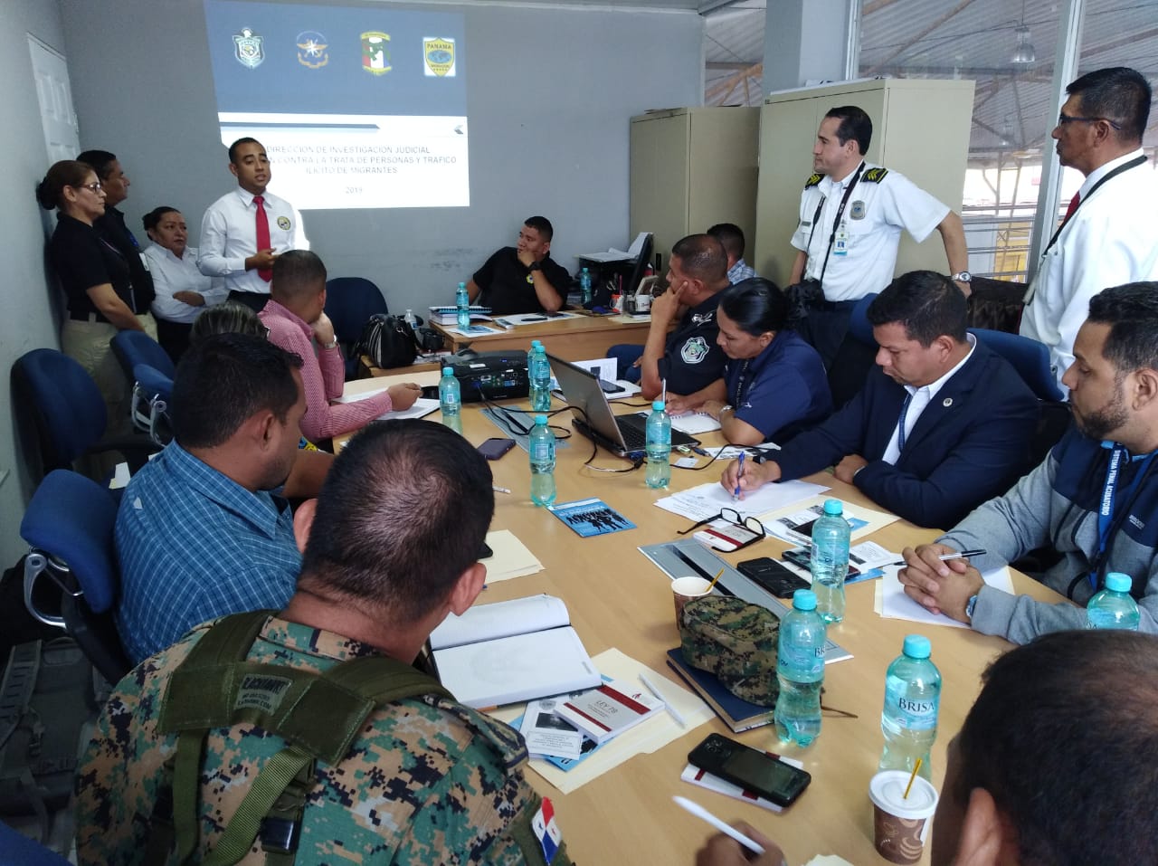 En Paso Canoas coordinan acciones para tratamiento delitos relacionados al crimen organizado