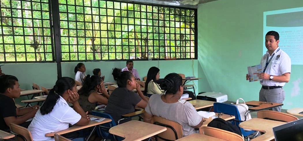 Ministerio Público realiza sensibilización a padres y madres de Familia en escuela de Bonyic en Changuinola