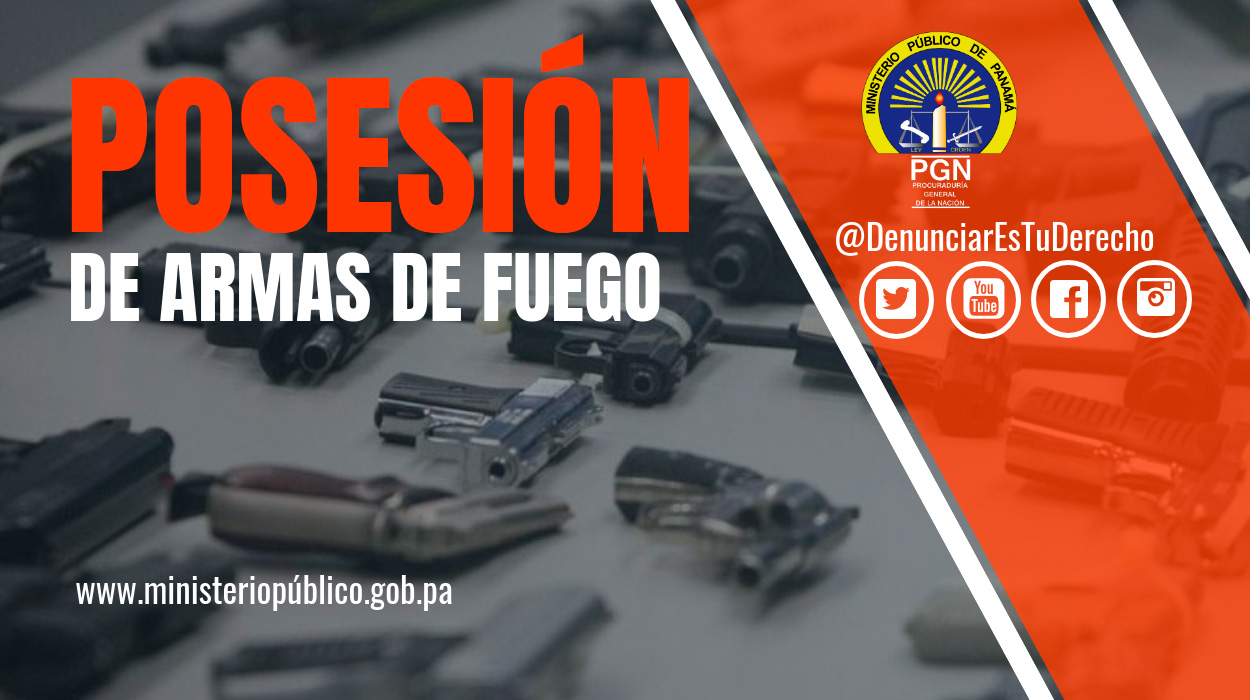 En Chiriquí imputan cargo a un hombre por posesión ilícita de armas de fuego