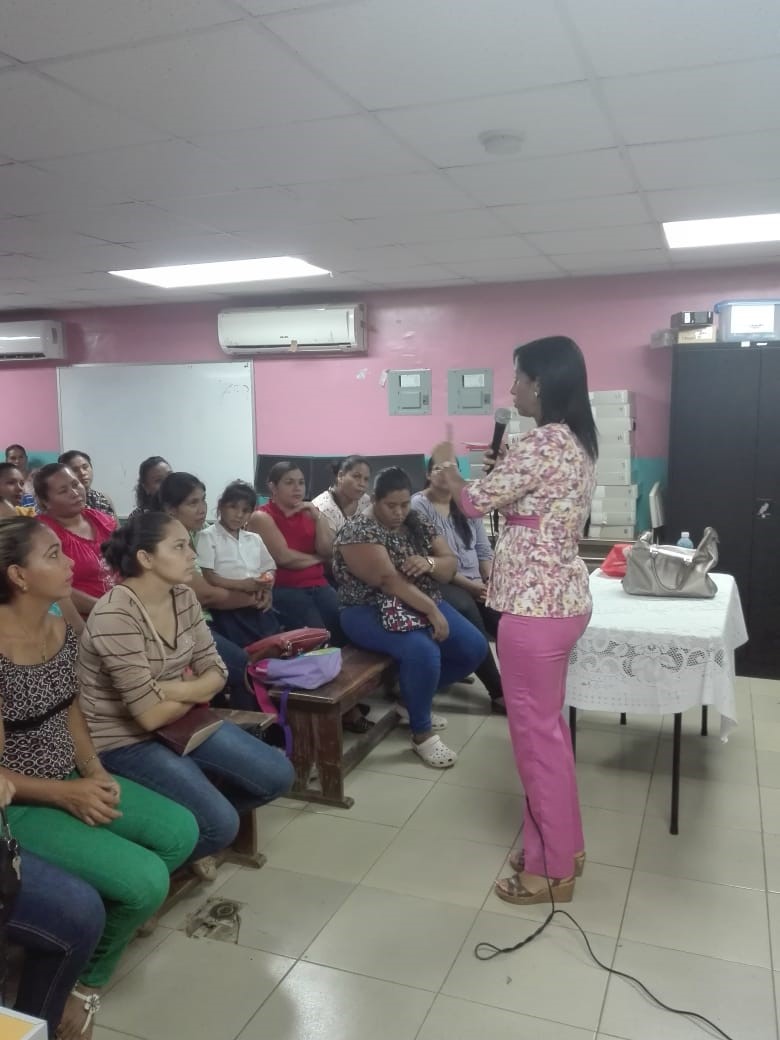 La UPAVIT realiza jornada de capacitación y sensibilización en la comunidad de Embalsadero en la provincia de Veraguas