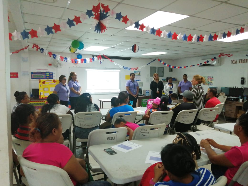 UPAVIT de la Regional de Colón organizó taller a la Escuela Desmond E. Byam