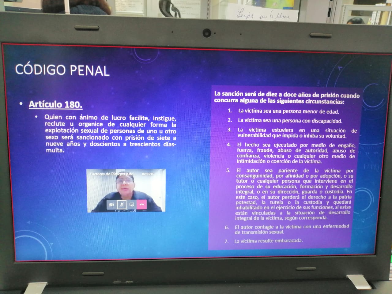 CONAPREDES realizó capacitación virtual en la provincia de Coclé
