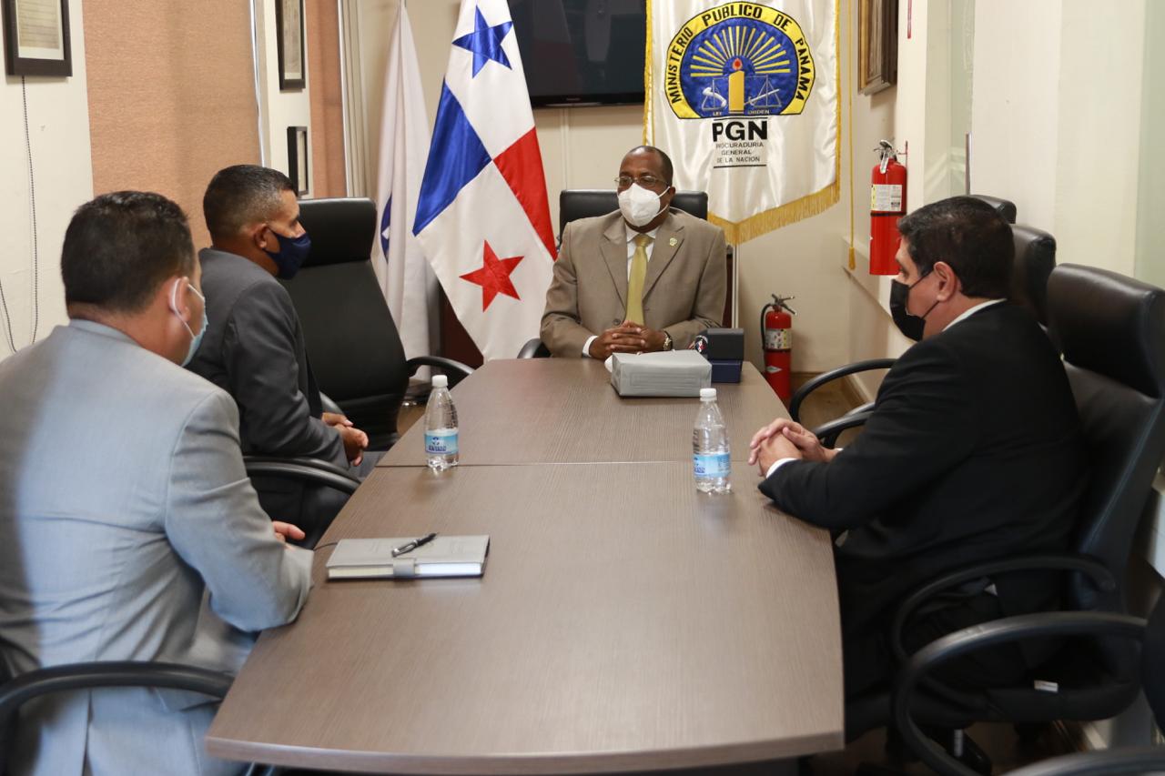 PGN encargado se reúne con agregado regional de Homeland Security Investigations