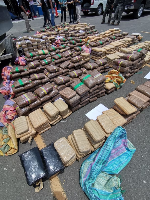Fiscalía de Drogas de Colón Y Guna Yala  decomisa más de 19 toneladas de sustancias ilícitas en el primer cuatrimestre del año