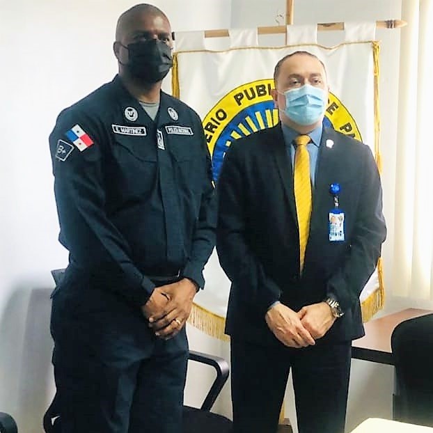 En Bocas del Toro Fiscal Superior realiza reunión de coordinación con Jefe de la Policía Nacional