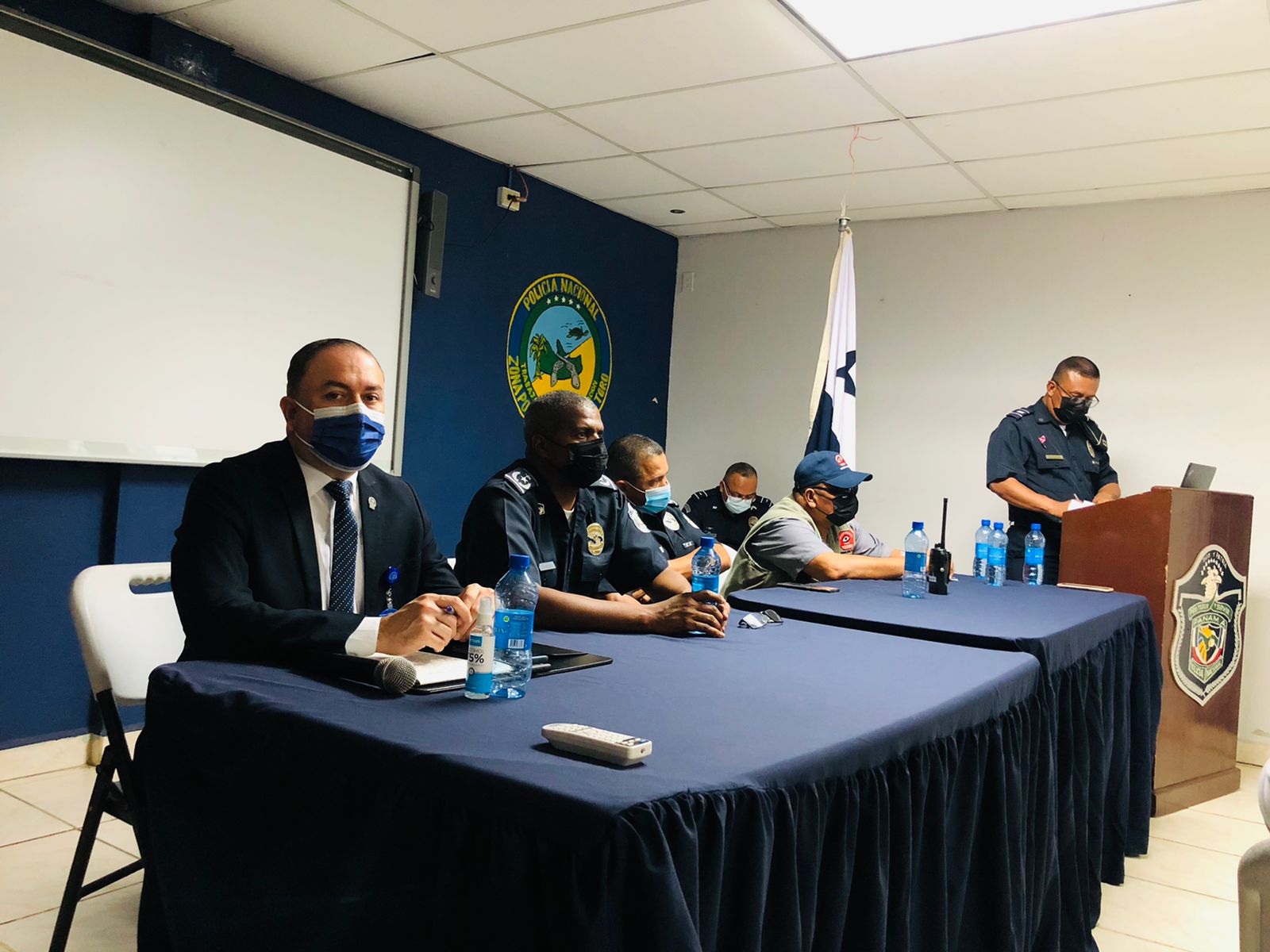 En Bocas del Toro Ministerio Público participa con la Policía Nacional en reuniones de coordinación