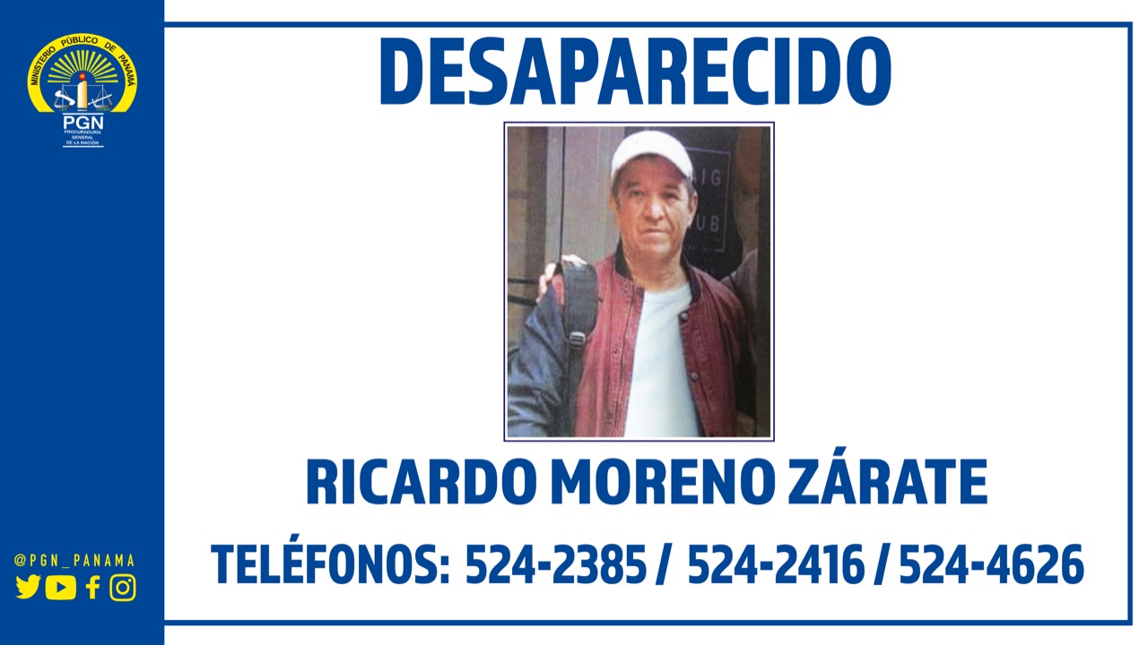 Ministerio Público solicita la cooperación ciudadana para la ubicación de una persona desaparecida