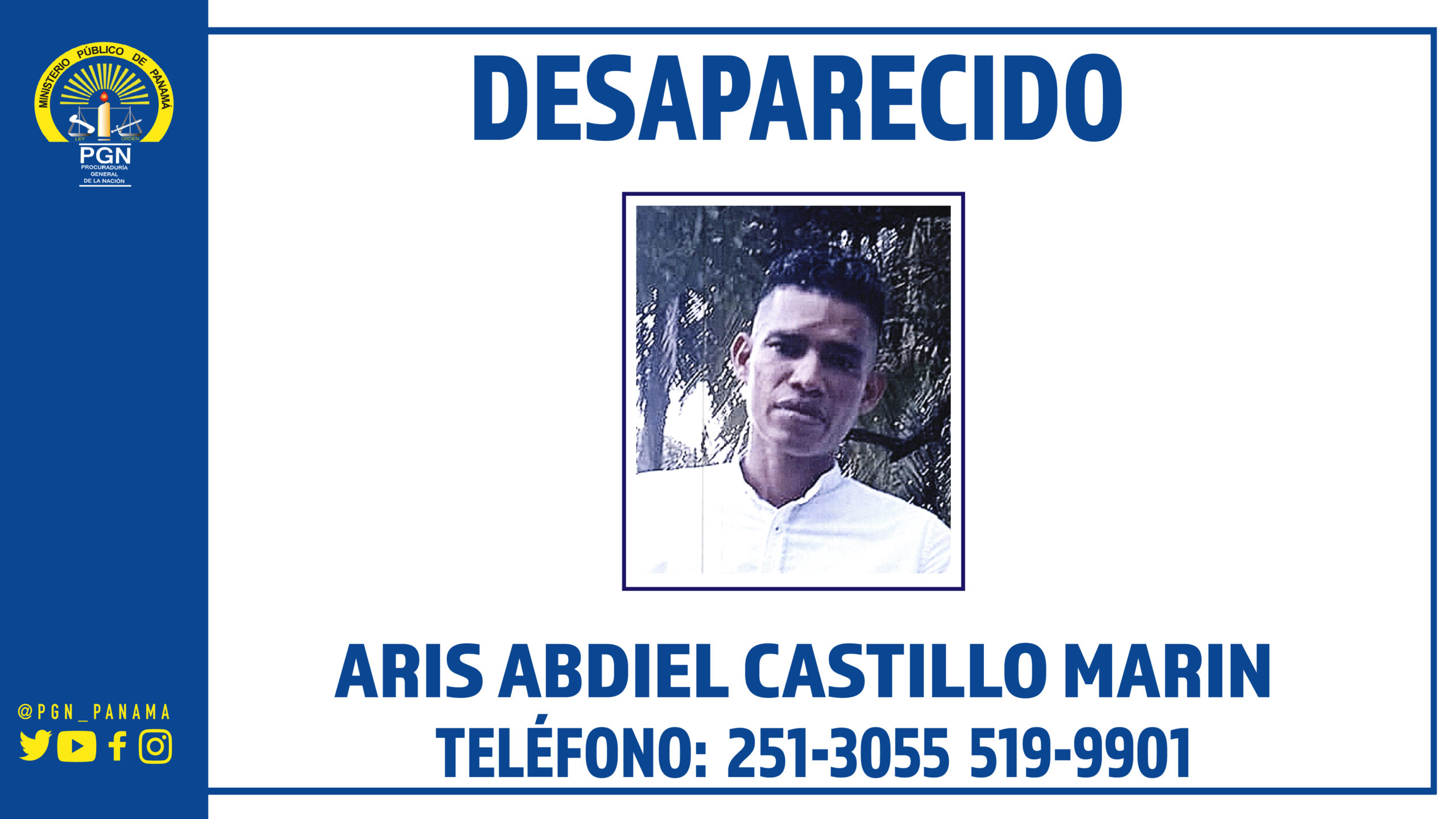 Persona desaparecida en Arraiján, se pide el apoyo a la comunidad